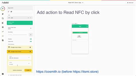 Configure NFC Reading 